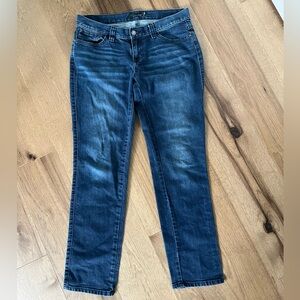 PrAna Dark Blue Straight Leg Women's Jeans - Size 6